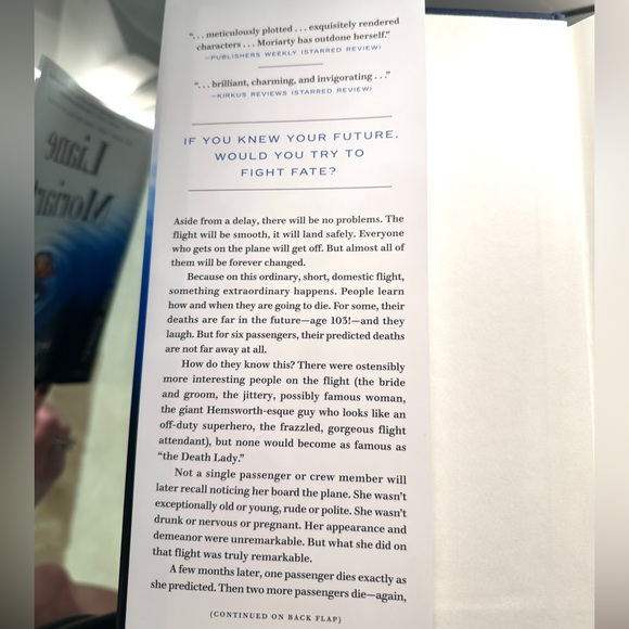 “Here One Moment” Book by Liane Moriarty - Picture 4 of 4